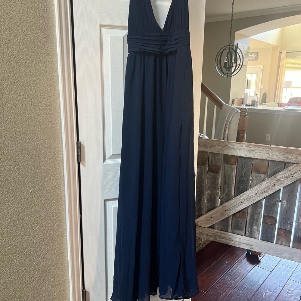 Heavenly Hues Navy Maxi Dress